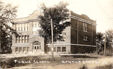 RPPC Bonner springs Kansas Public School 1910s Real Photo picture