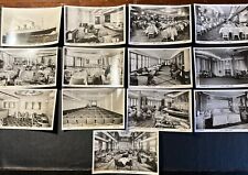 Vintage 1950's Cunard R.M.S. Queen Mary Interior Views 13 Photographic Postcards picture