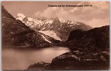 Tofense Auf Grimselpasshohe Switzerland Mountain Valley Attraction Postcard picture