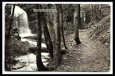 PA Falls and Walk Paupack Glen Moosic Lake Near Scranton Postcard       pc305 picture