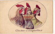 artist illustration Young girls as CHICKEN C(R)OQUETTES picture