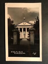 RPPC Postcard Cumberland MD - St Patrick's Church picture