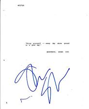 SCARFACE OLIVER STONE SIGNED FULL 183 PAGE SCRIPT AUTHENTIC AUTOGRAPH PROOF COA picture