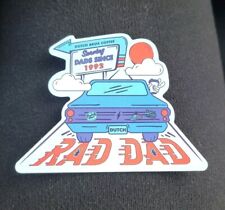 *NEW* Dutch Bros Sticker Fathers Day 2024 RAD DAD Car Sign picture