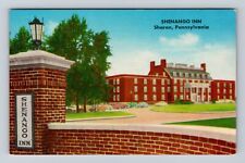 Sharon PA- Pennsylvania, Shenango Inn, Advertisement, Vintage Souvenir Postcard picture