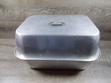 WEAR-EVER USA #325 Vintage Aluminum Vented Roaster Pan and Lid 15x11x9 picture