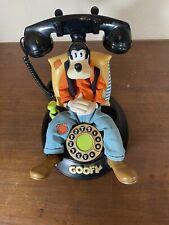 Vintage Disney Telemania Goofy Animated Talking Landline Corded Telephone Works picture