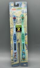 Vintage Peanuts Snoopy Charlie Brown Dr. Fresh Two Pack Soft Tooth Brushes NOS picture