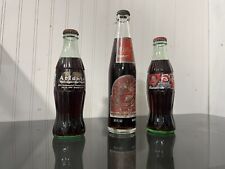 3 Vintage Coke Bottles Full picture