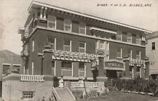 YWCA Building Piano Store Bisbee Arizona AZ c1910 Postcard picture