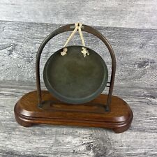 Vintage ART DECO Bronze Bell Missing Stick Mantle Piece picture