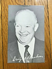 Vtg 10 Reasons Why We Sould Re-Elect President Dwight D Eisenhower picture
