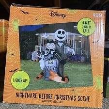 Nightmare Before Christmas 5.5’ Airblown Inflatable Jack Zero Teddy picture