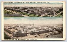 South Bend Indiana~Studebaker Automobile Plants 1 & 2~Split Vw~500 Cars Day~1921 picture