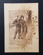 c.1890s Christmas Greeting - Raphael Tuck picture