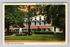 Lakeside OH-Ohio, Hotel Lakeside, Advertising, Antique Vintage Souvenir Postcard picture