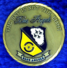 USN Blue Angels Flight Demonstration Squadron Challenge Coin PT-9 picture