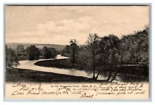 View on the Towawanda Creek, Attica NY c1906 Vintage Postcard picture