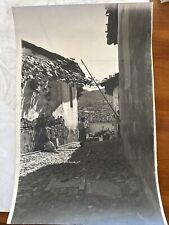 Andrew Hill vintage photograph :  Mexican Village Scene 20x30 Inches picture