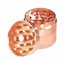 Zinc Alloy Copper color 4 layer Herb &Tobacco Grinder 4/20 SALE PRICED picture