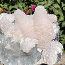 7lbs+ Sugar Quartz with Pink Calcite Ultra Rare Pagoda Specimen | 3300 Grams | picture