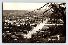 Postcard RPPC Mexico Baja California Tijuana Vista Parcial Aerial 1950s Posted picture