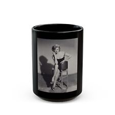 Elaine Stewart #142 (Vintage Female Icon) Black Coffee Mug picture