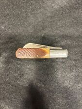 Vintage Barlow Imperial Two Blade Folding Pocket Knife picture