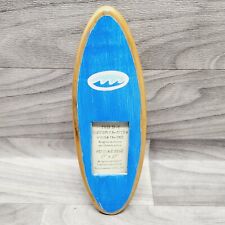 Custom Crafted Handpainted Wooden Surfboard Tabletop Picture Frame 8