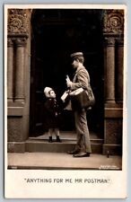 1905 Mailman  Postman   Postcard picture
