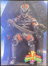 Saban 1994 Mighty Morphin Power Rangers Master of Evil #6 Lord Zed Rookie RC picture
