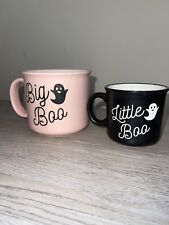 Ceramic Big Boo & Little Boo Coffee Mug Set of 2 picture