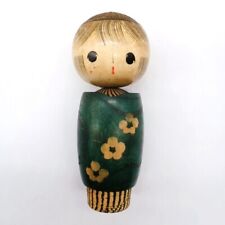 18cm Japanese Creative KOKESHI Doll Vintage by TAMURA NOBORU Signed KOC344 picture