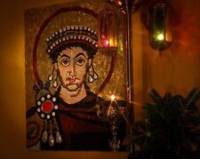 Mosaic Panel - Emperor Justinian picture