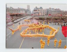 Postcard Dragon dancing, China picture