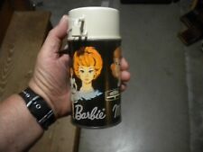 Vintage Rare Barbie, Midge & Skipper  Lunchbox Thermos Only 1965 picture
