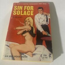 Sin For Solace 1965  IDLE HOUR Paperback Don Elliott Sleaze Pulp picture
