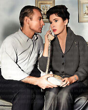 Nick Adams & Elinor Donahue in Moment of Fear 8X10 RARE COLOR Photo 612 picture