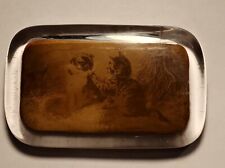 Kittens Glass Paperweight Antique 19th Century Cats picture