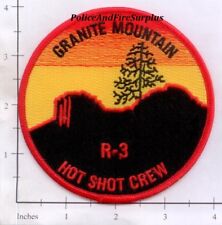 Arizona - Granite Mountain Hot Shot Crew R3 AZ Fire Dept Patch picture