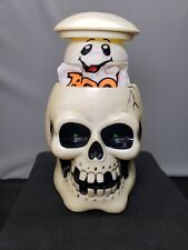 Vintsge Great American Fun Corp ANIMATED Halloween Skull Motion Activated  picture