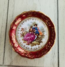 Vtg Limoge France Small Miniature Plate picture