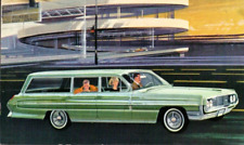 1962 Oldsmobile Super 88 Fiesta 1965 Postmark Advertising Postcard picture