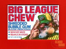 Big League Chew vintage package ART 2x3