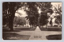 Oberlin OH-Ohio, Oberlin College, Scenic Campus View, Vintage Souvenir Postcard picture