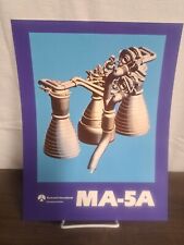 Vtg Rockwell Int'l MA-5A Propulsion System Information Sheet Space Shuttle picture