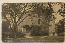 Ripon College, West Hall, Ripon WI, Posted 1921, Vintage Postcard picture