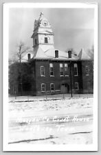 Morgan County Court House `Wartburg TN Vintage RPPC Real Photo Postcard 1940s picture