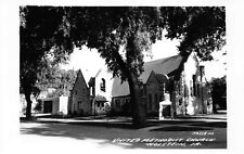 Real Photo Postcard United Methodist Church in Holstein, Iowa~122645 picture