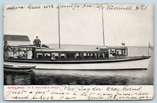 Postcard Beresford FL River Lake Boat Queen Bess 1906 View V5 picture